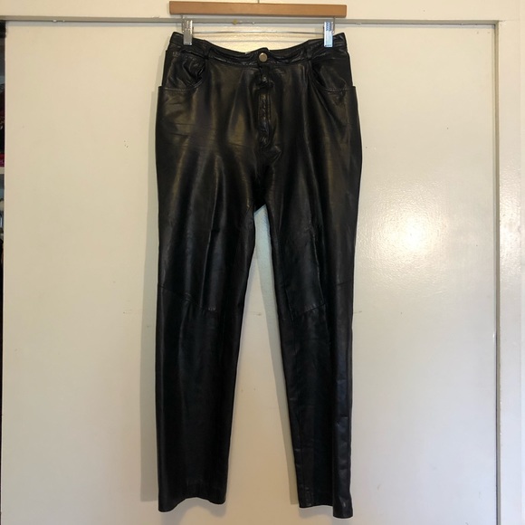 Marshall Rousso Pants & Jumpsuits Vintage Marshall Rousso Leather
